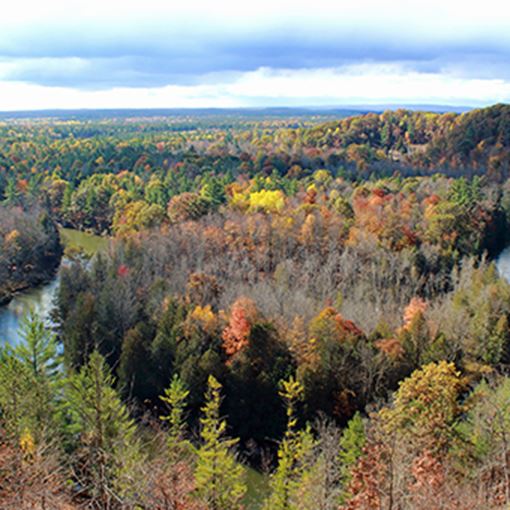 Manistee river high bank rollaway